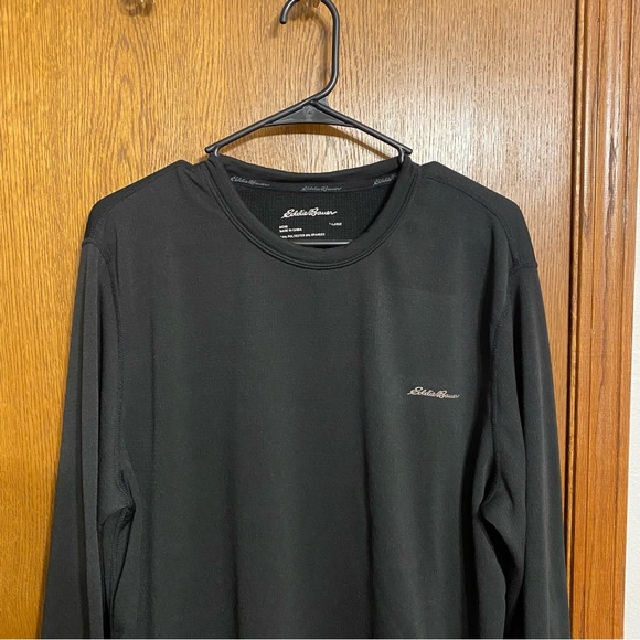 Men’s Extra Large Eddie Bauer Long Sleeve Waffle Fleece Shirt - Picture 6 of 11